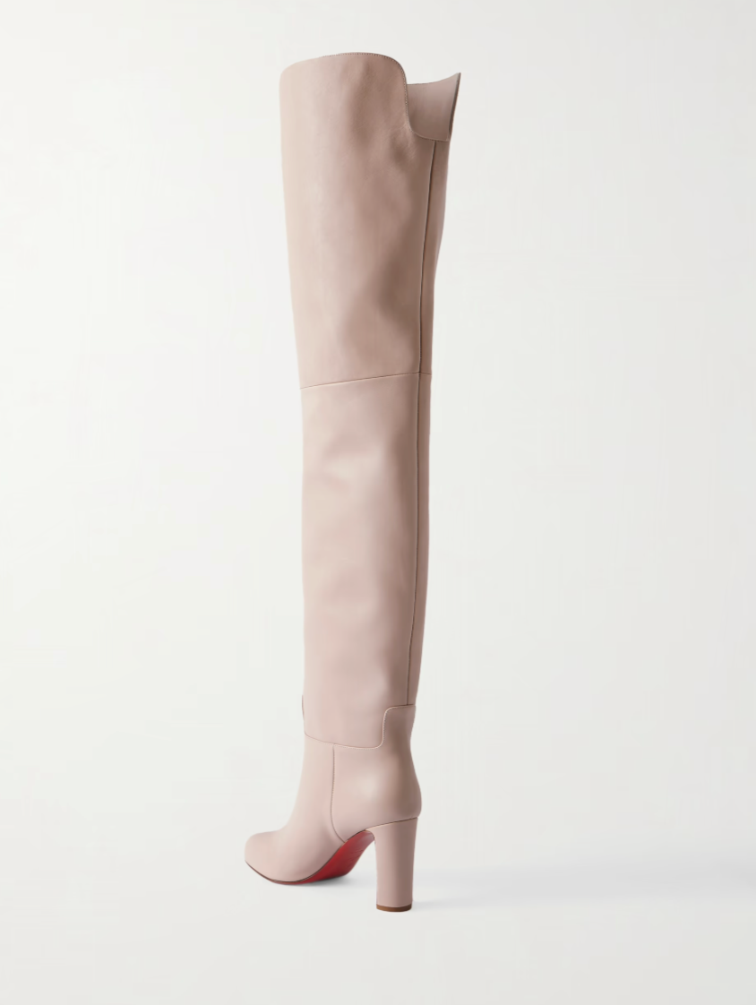 Loo 85 leather over-the-knee boots