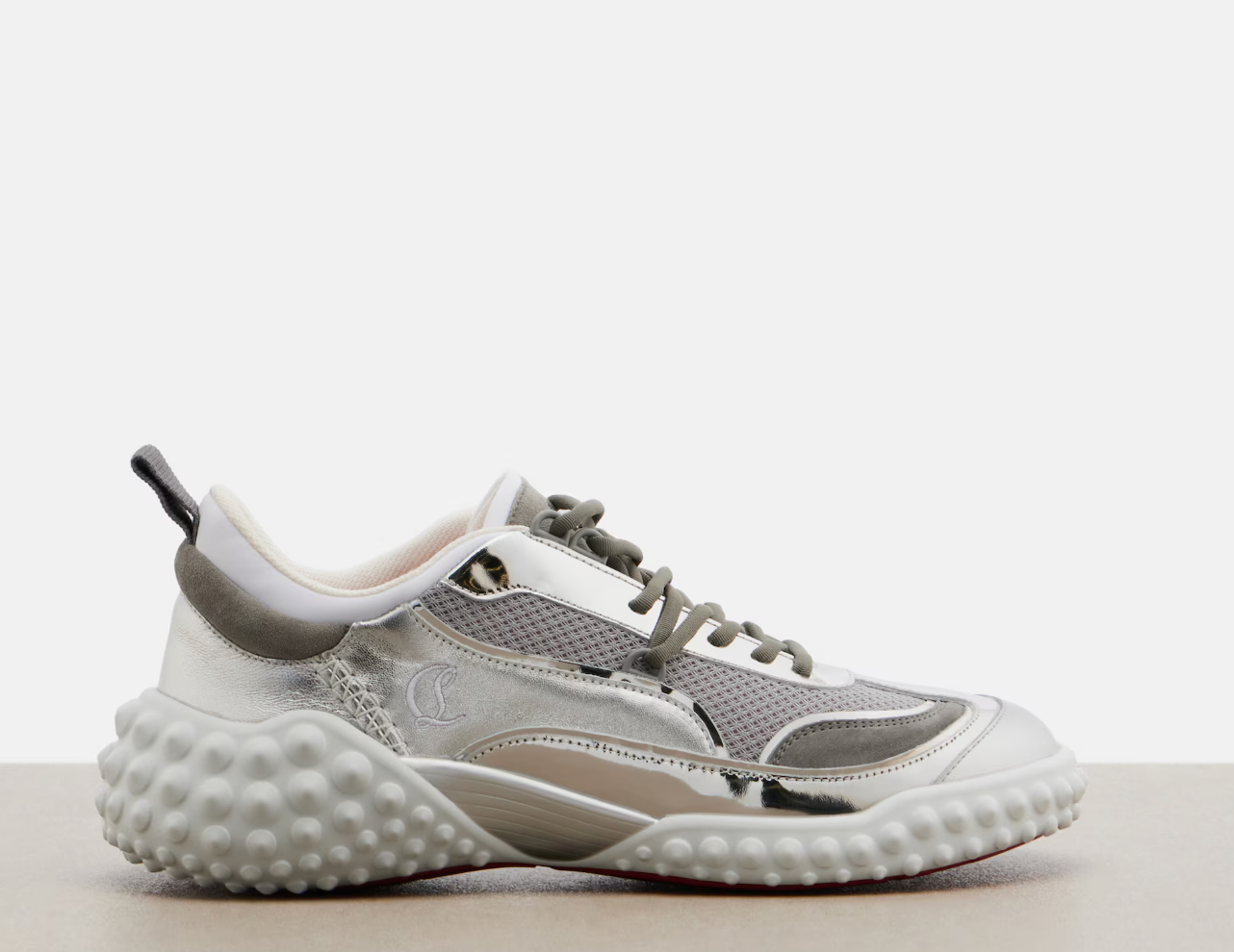 Mara suede and mesh sneakers