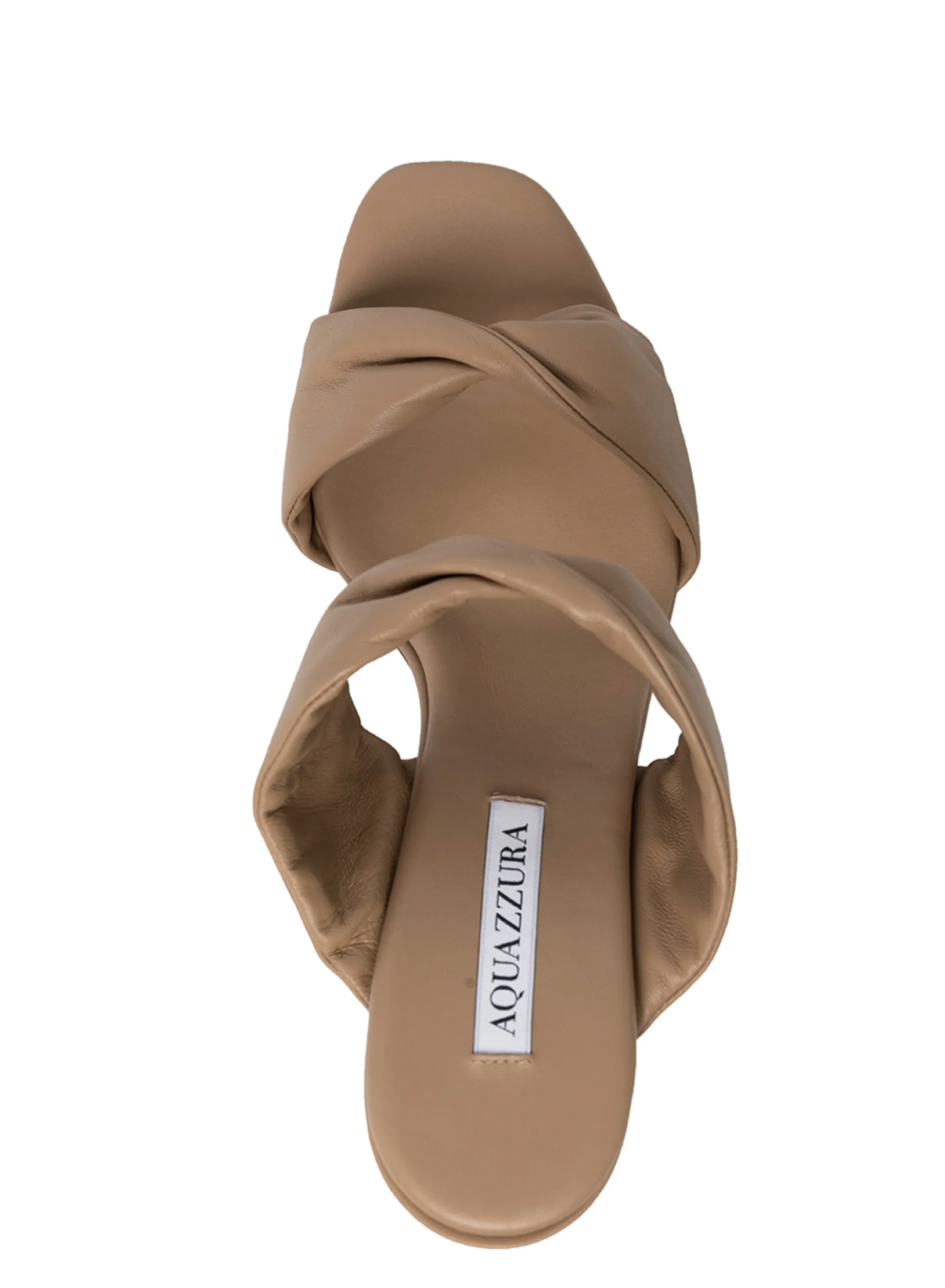 Twist double-strap sandals