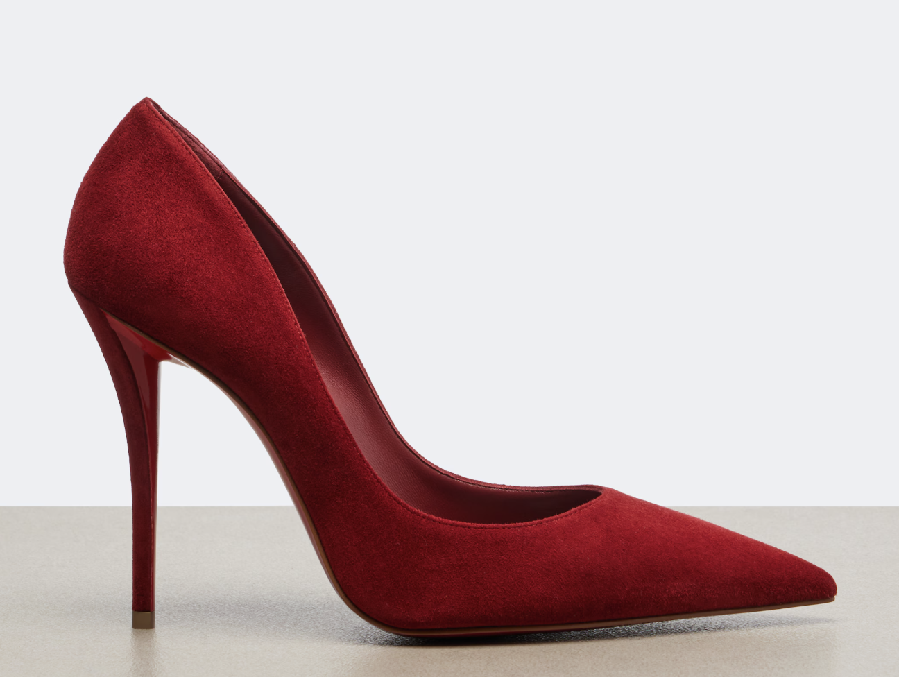 Miss Z suede Red 100mm