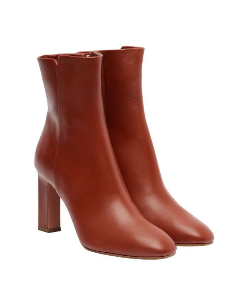 Sellier 85 leather ankle boots