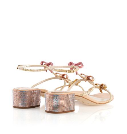 SANDALS WITH ANKLE LACES CATERINA