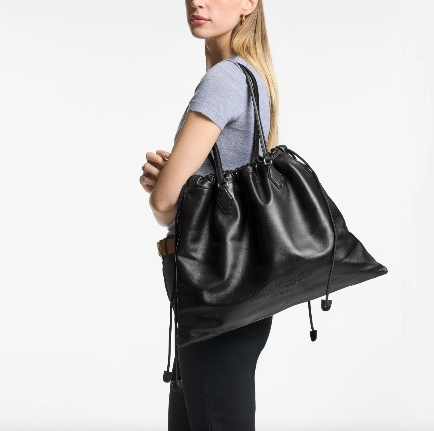 Drawstring Tote L