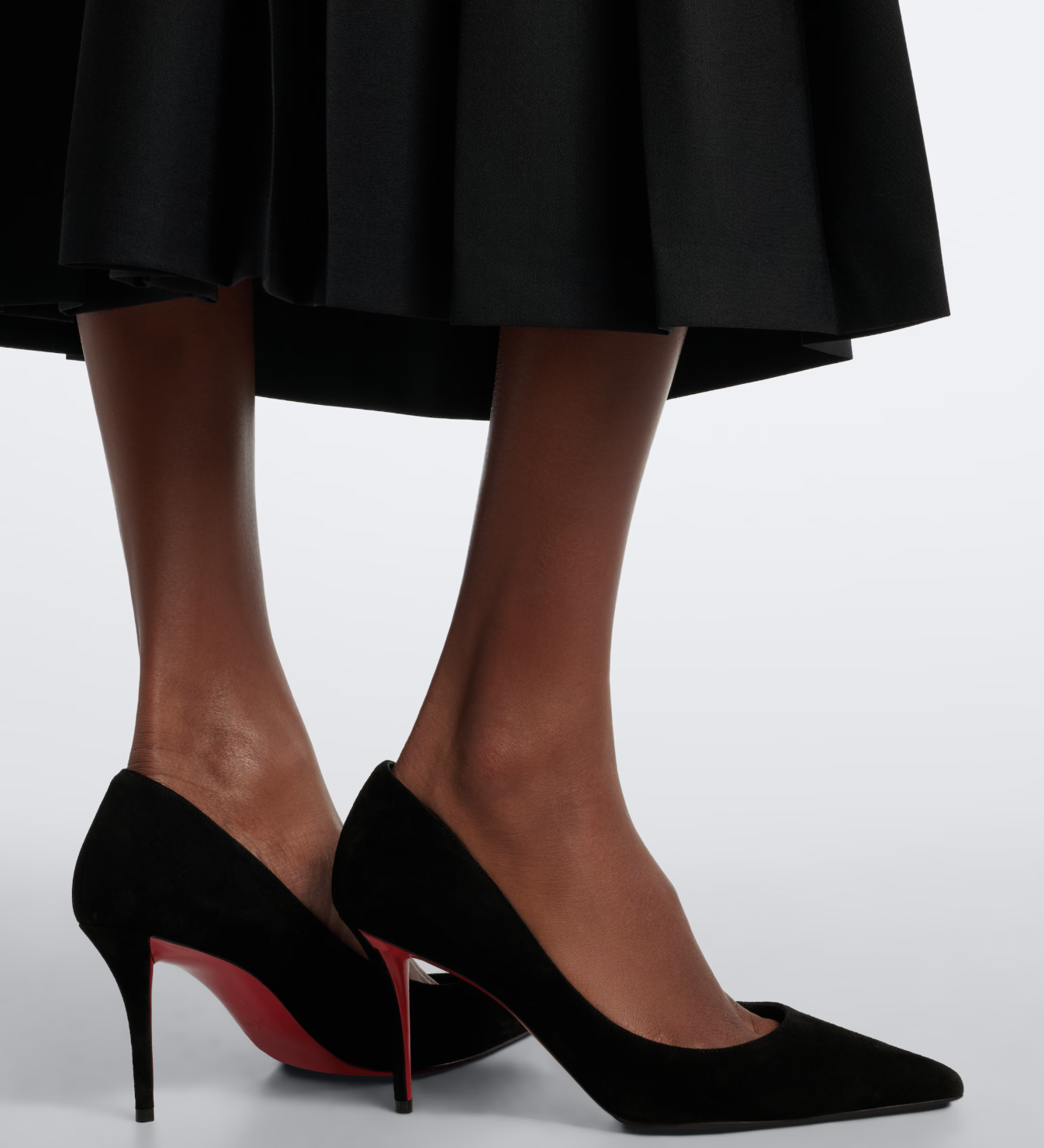 Miss Z suede Black 80mm