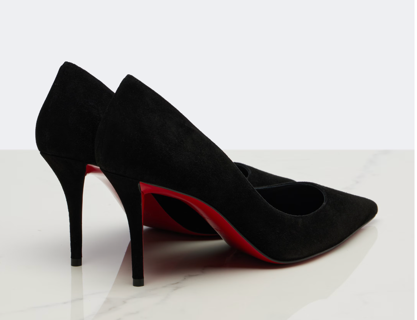 Miss Z suede Black 80mm