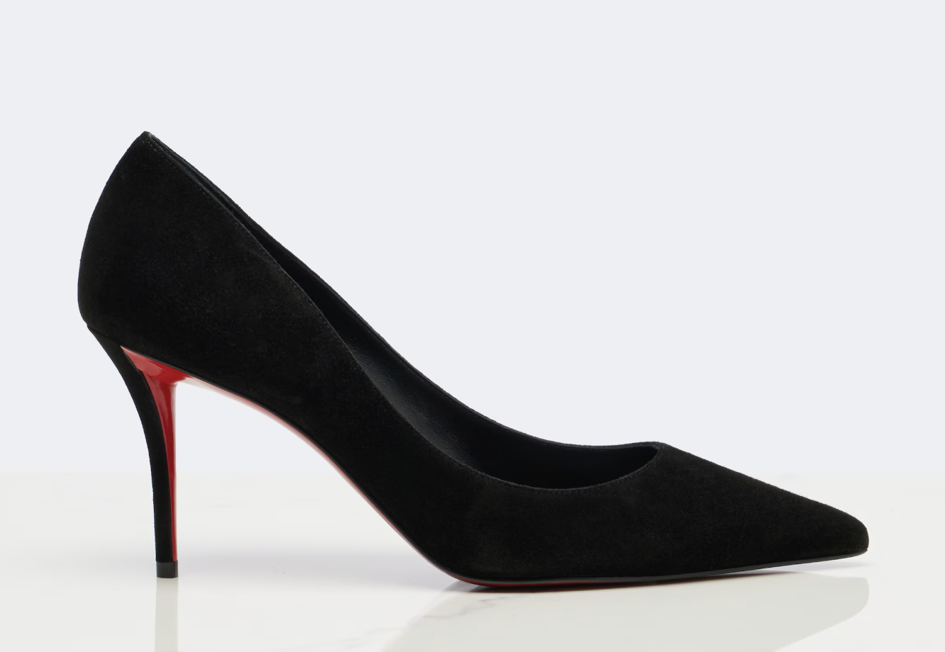 Miss Z suede Black 80mm