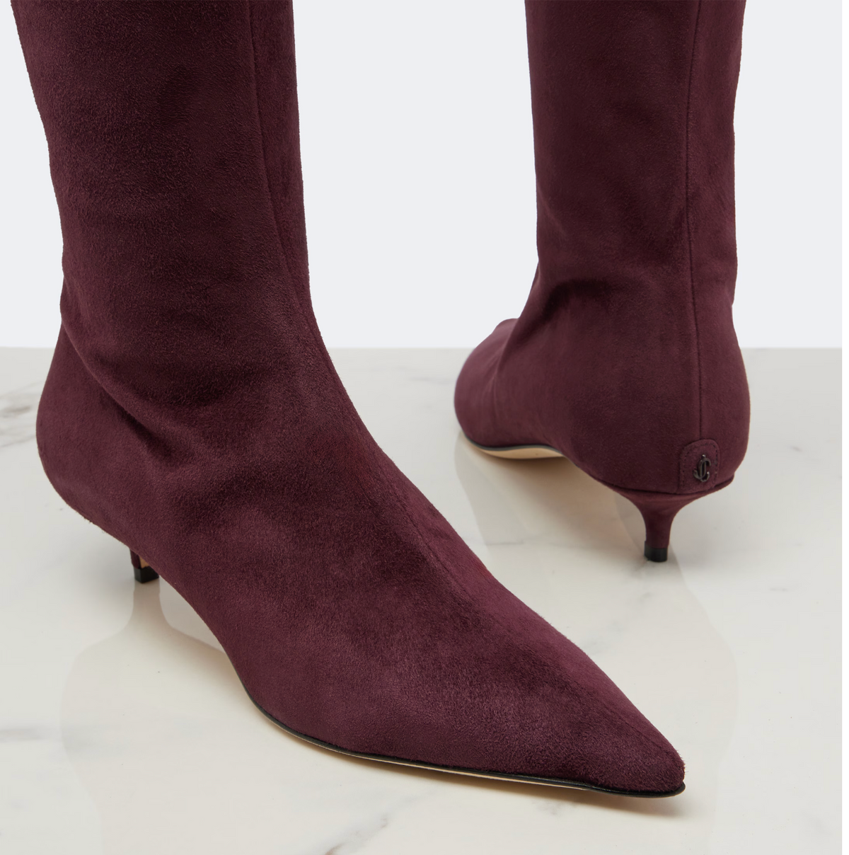 Amis suede knee-high boots