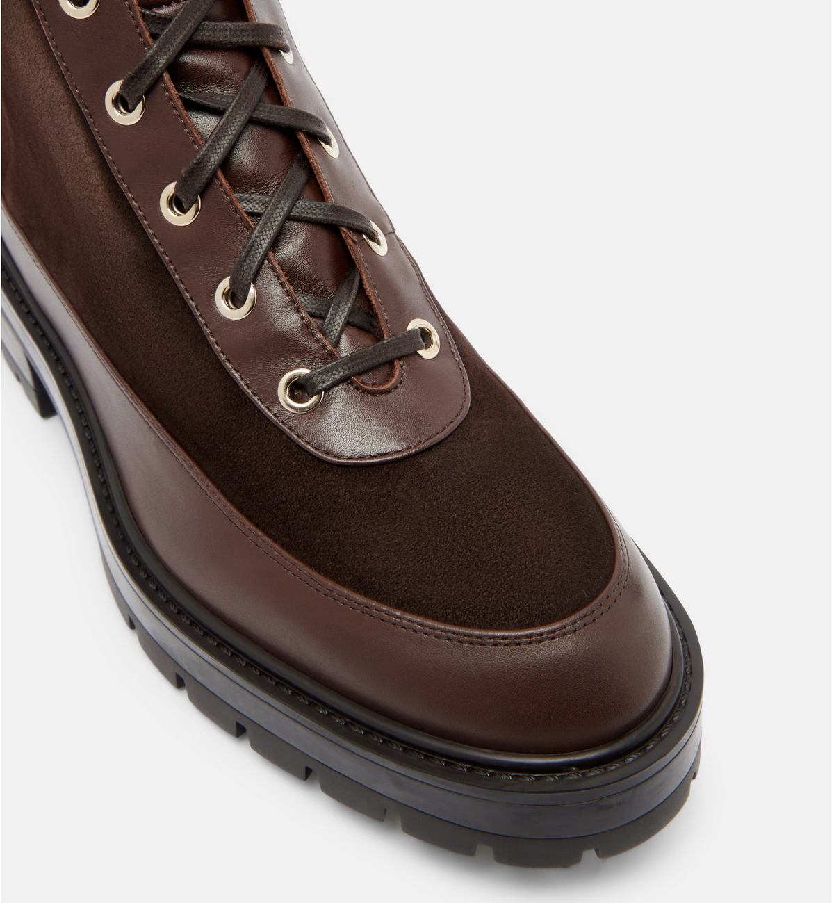Aquazzura Very Cortina suede lace-up boots