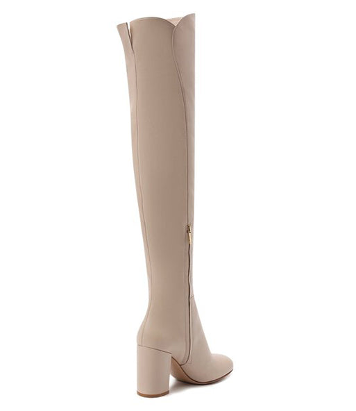 Overknee boots mousse